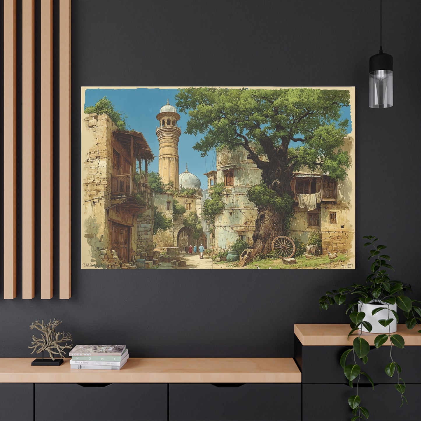 Plains of Punjab Canvas (2nd design)