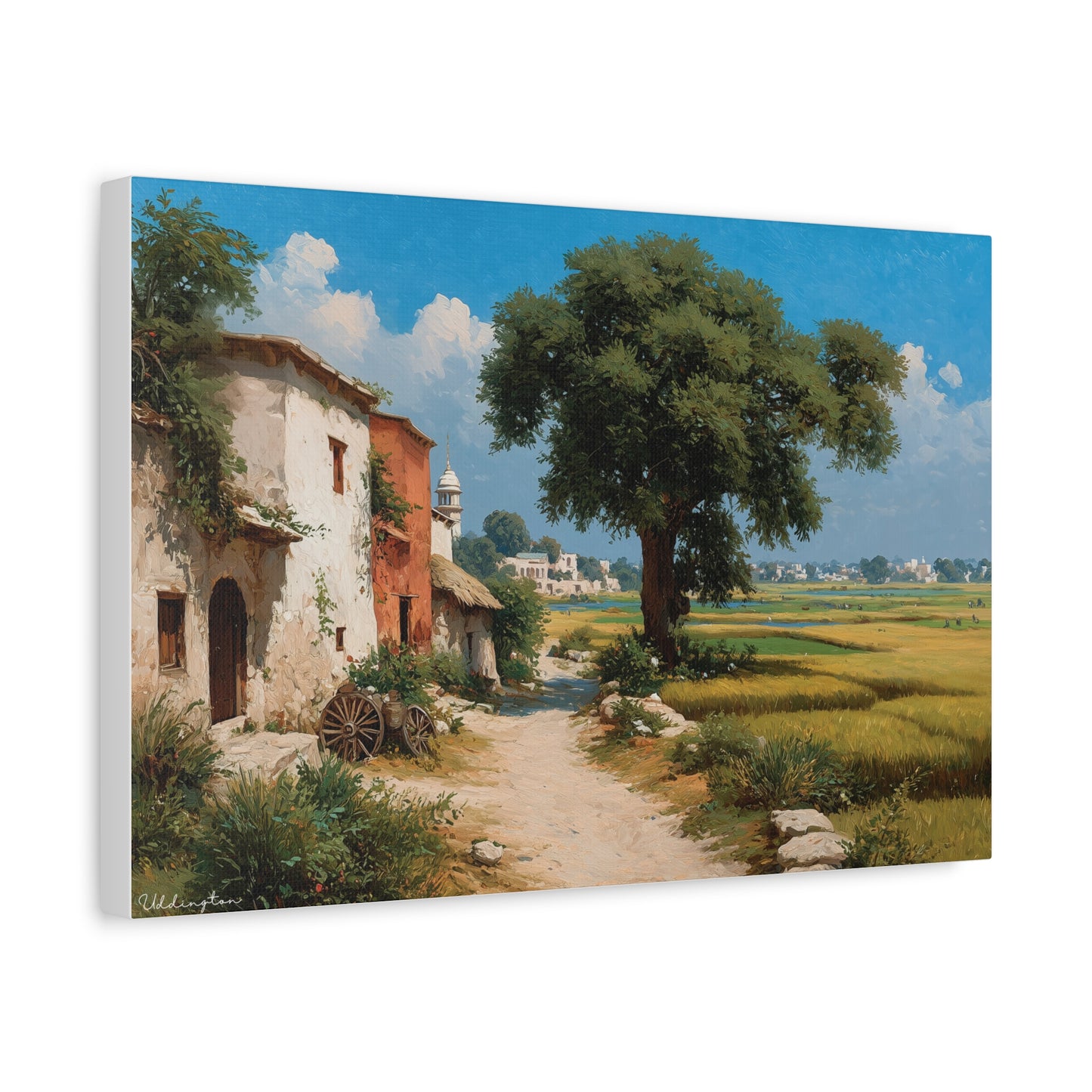 Plains of Punjab Canvas (4th design)