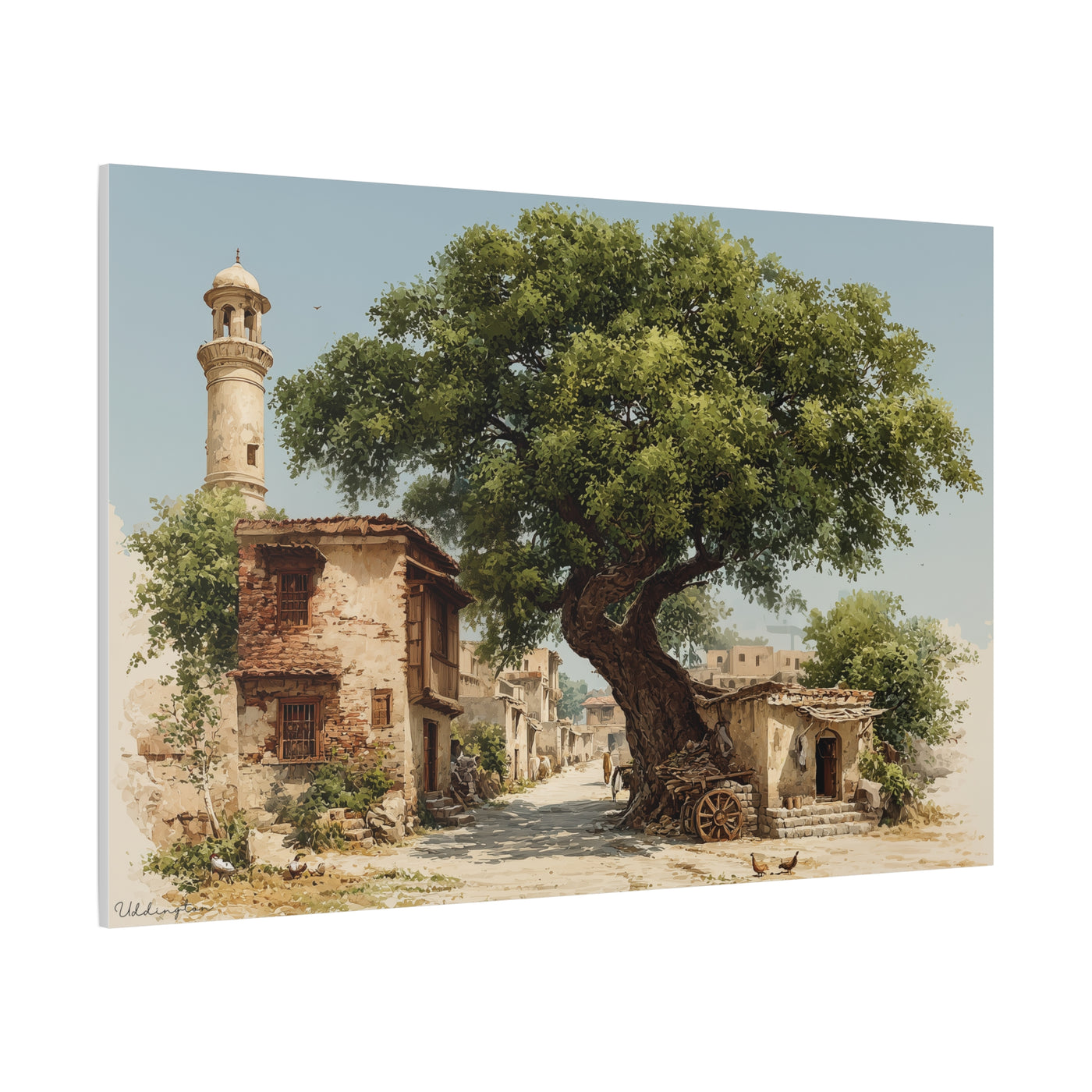 Plains of Punjab Canvas (1st design)