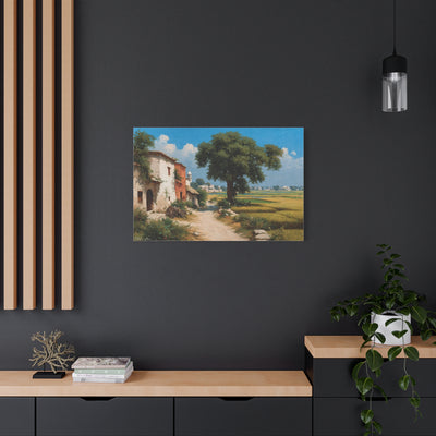 Plains of Punjab Canvas (4th design)