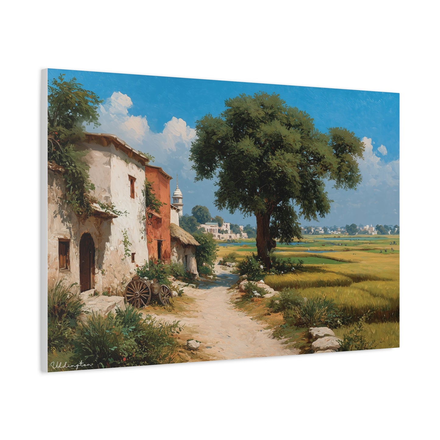 Plains of Punjab Canvas (4th design)