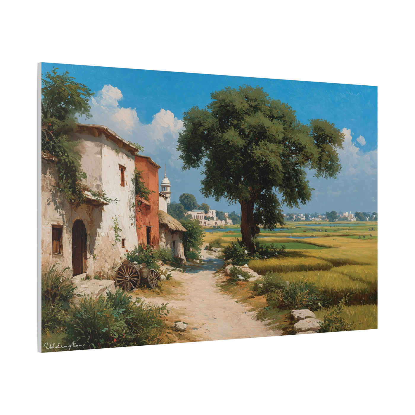 Plains of Punjab Canvas (4th design)