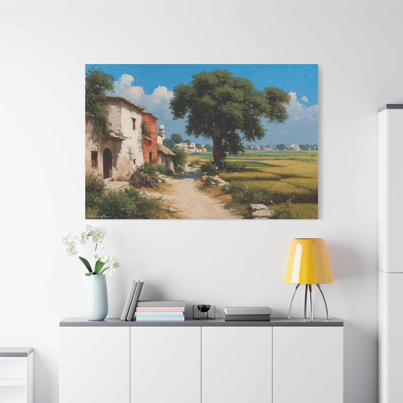 Plains of Punjab Canvas (4th design)
