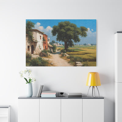 Plains of Punjab Canvas (4th design)
