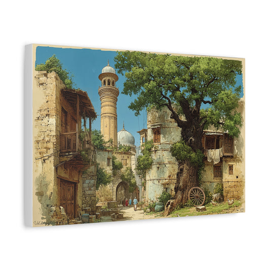 Plains of Punjab Canvas (2nd design)