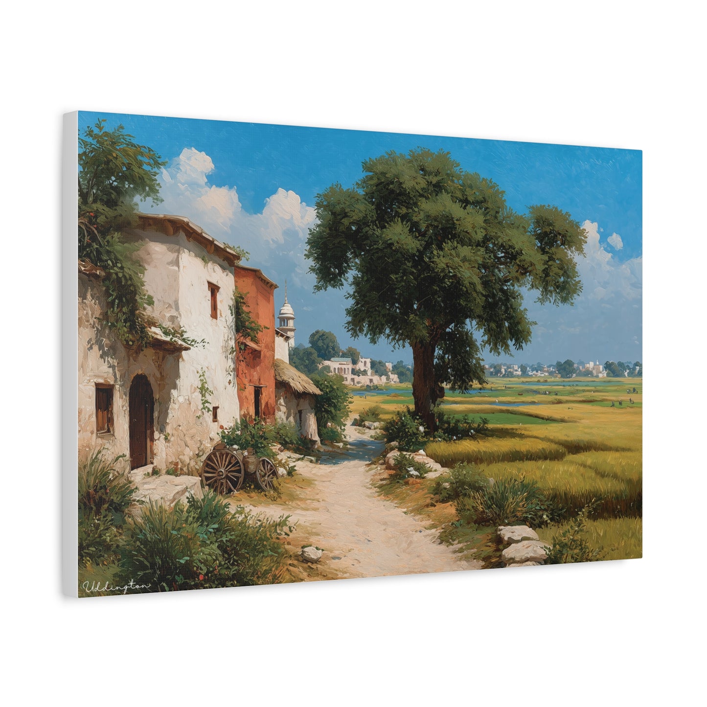 Plains of Punjab Canvas (4th design)