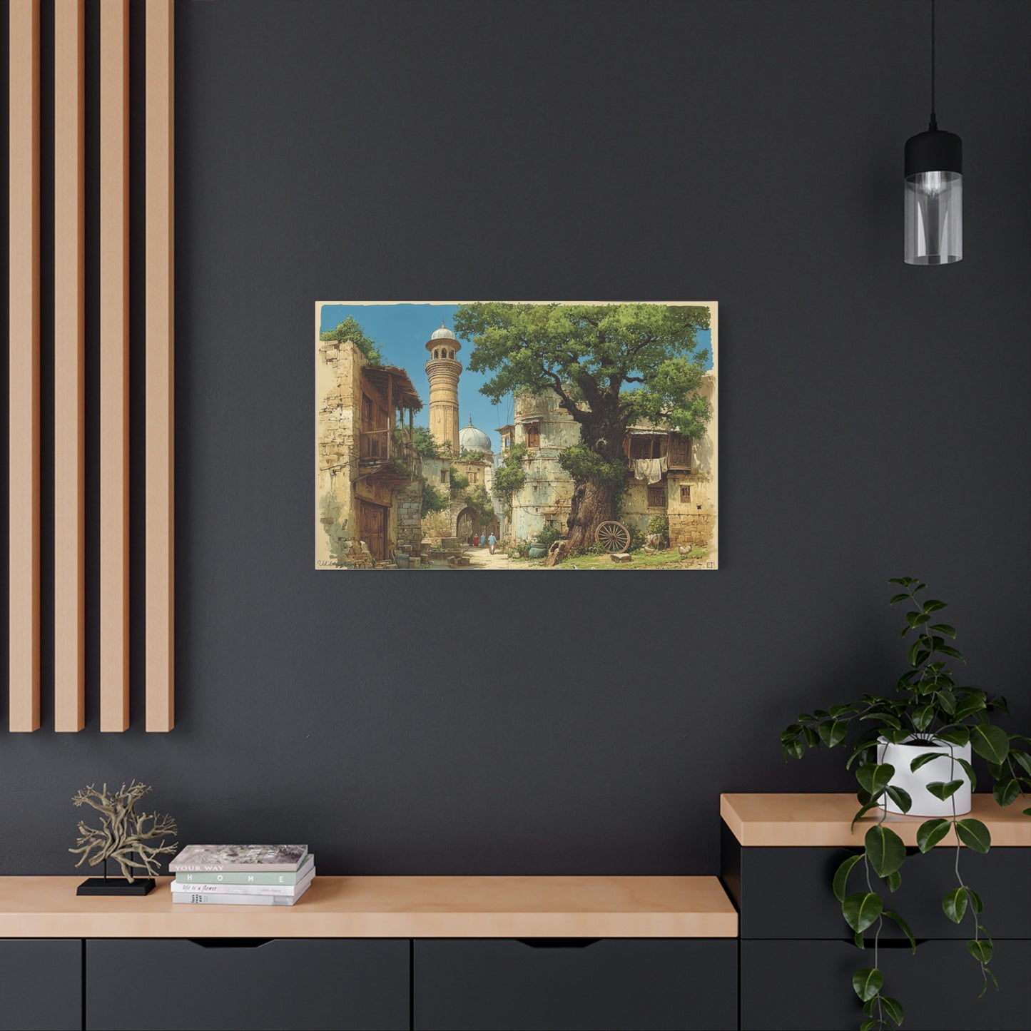 Plains of Punjab Canvas (2nd design)