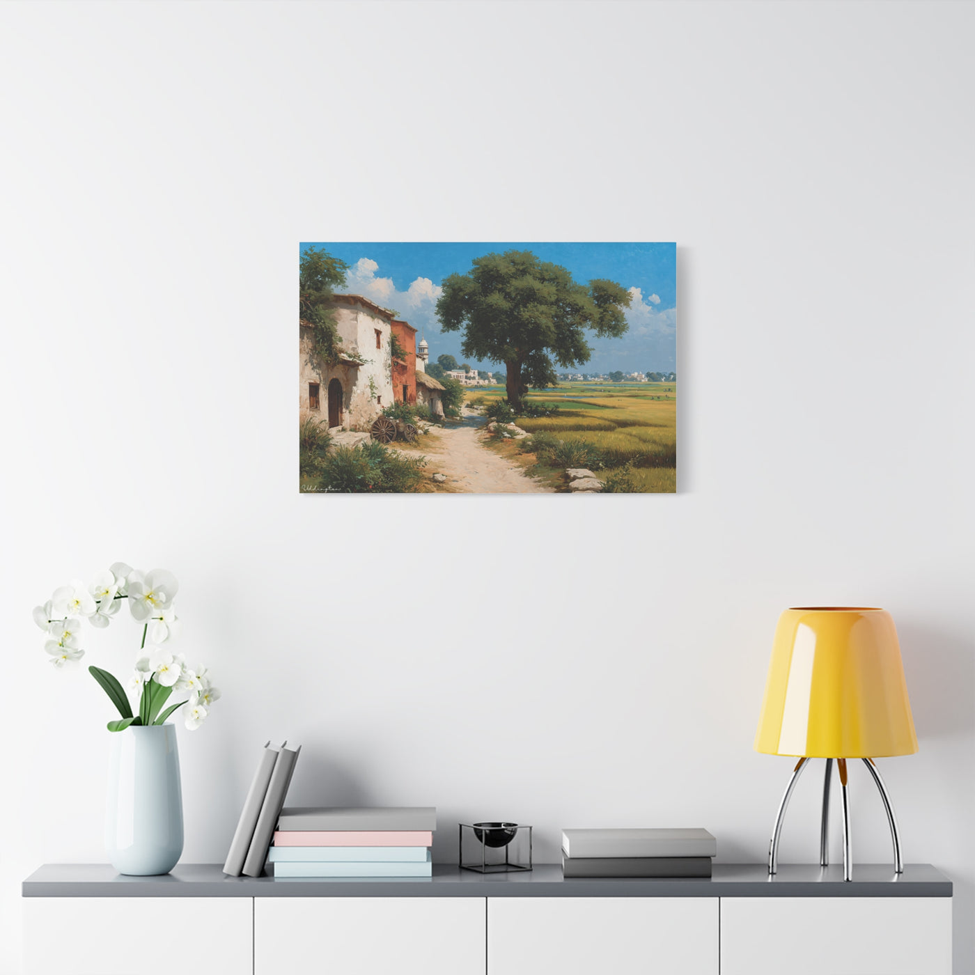 Plains of Punjab Canvas (4th design)