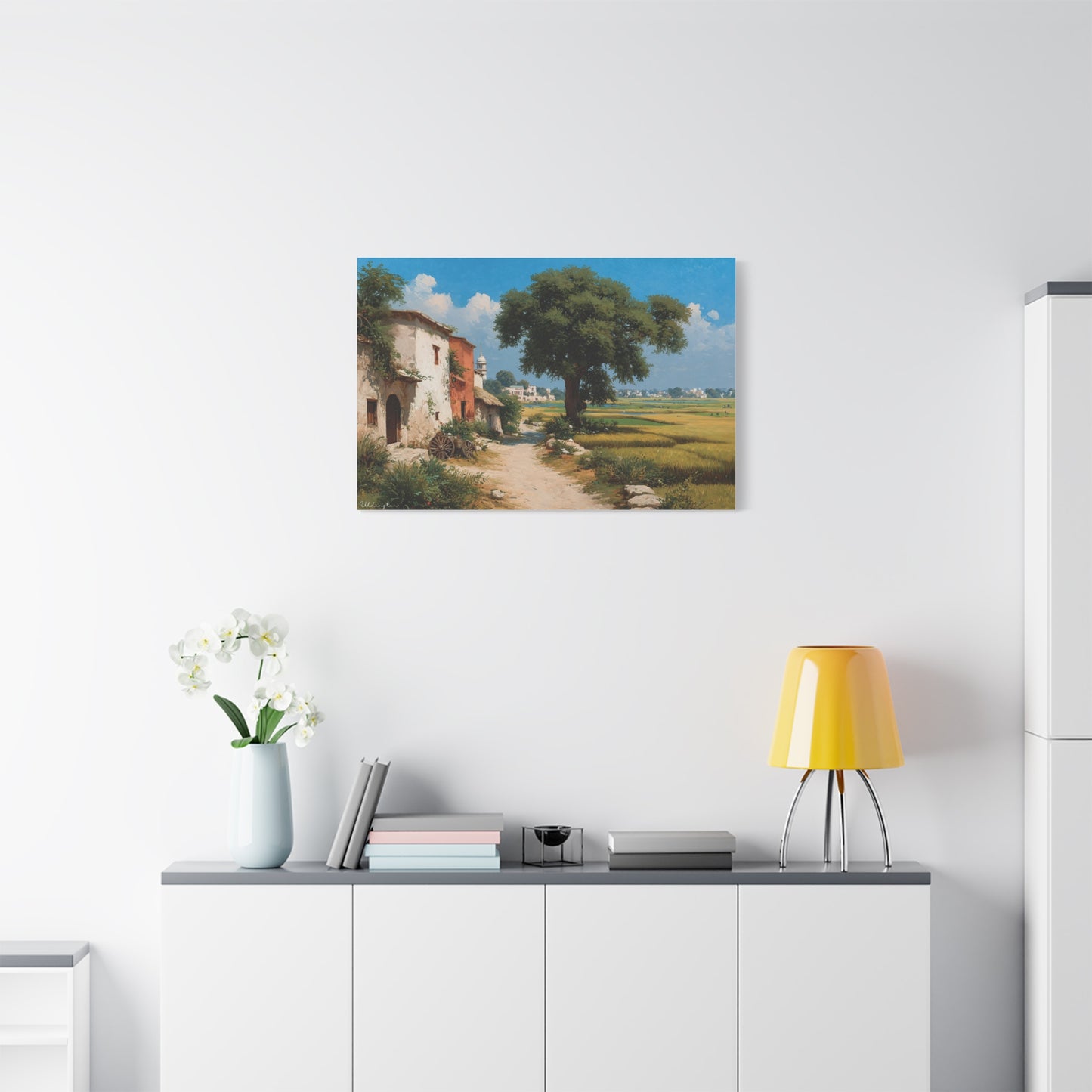 Plains of Punjab Canvas (4th design)