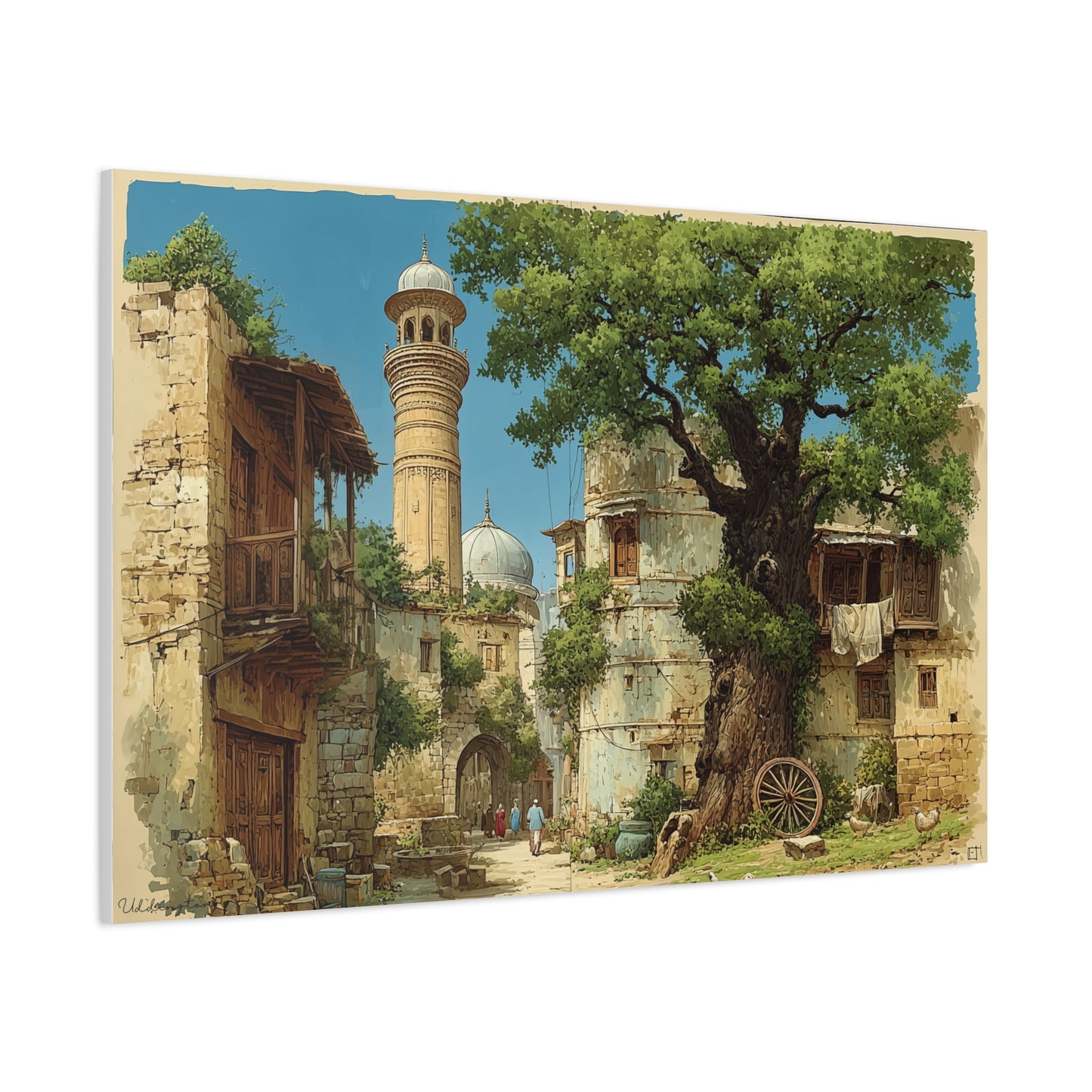 Plains of Punjab Canvas (2nd design)