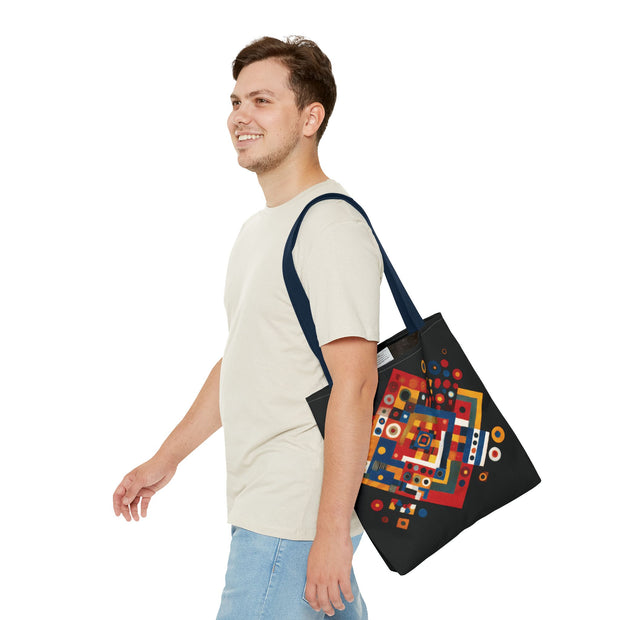 Ajrak Tote Bag