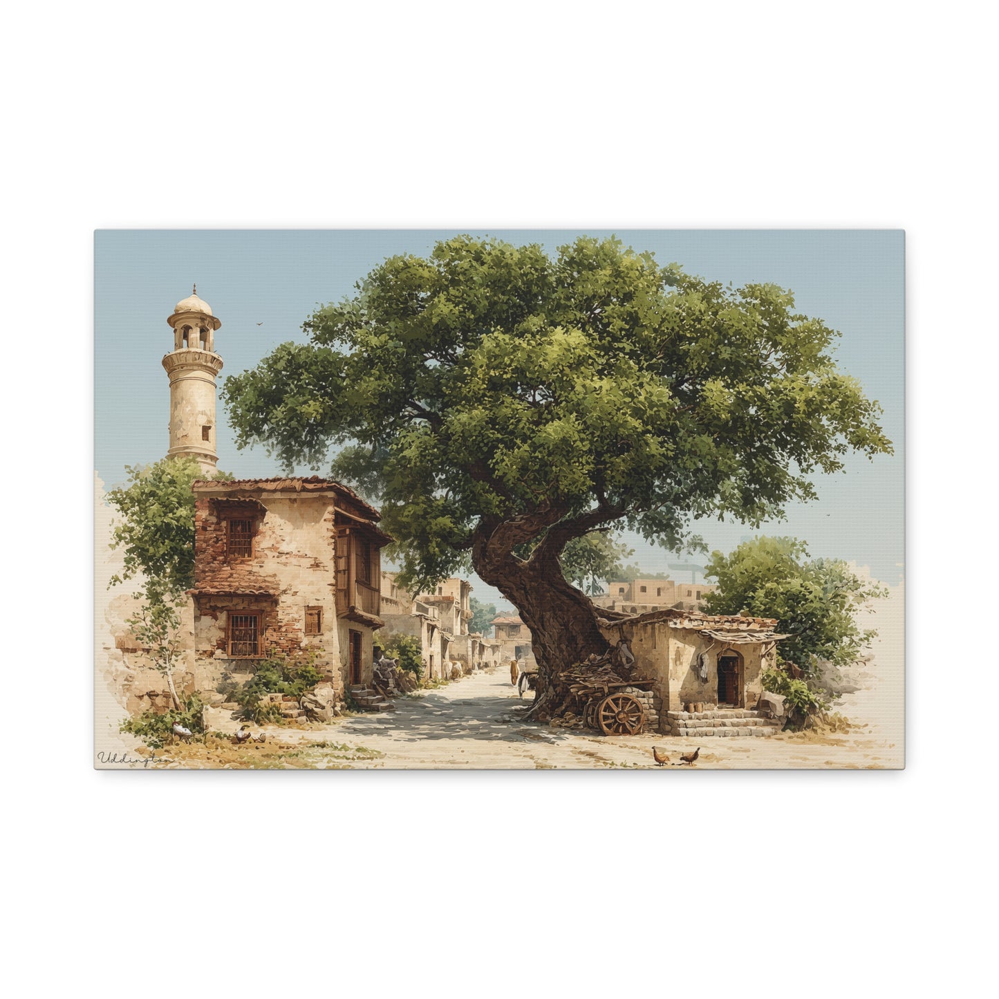 Plains of Punjab Canvas (1st design)