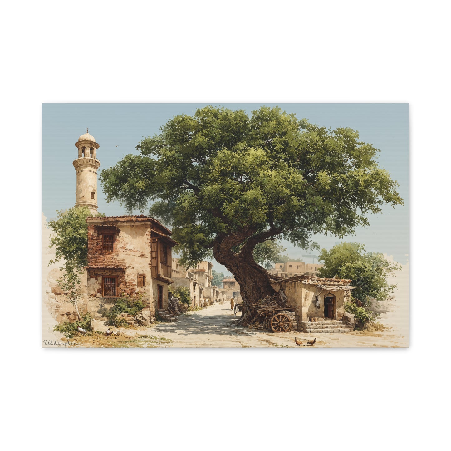 Plains of Punjab Canvas (1st design)