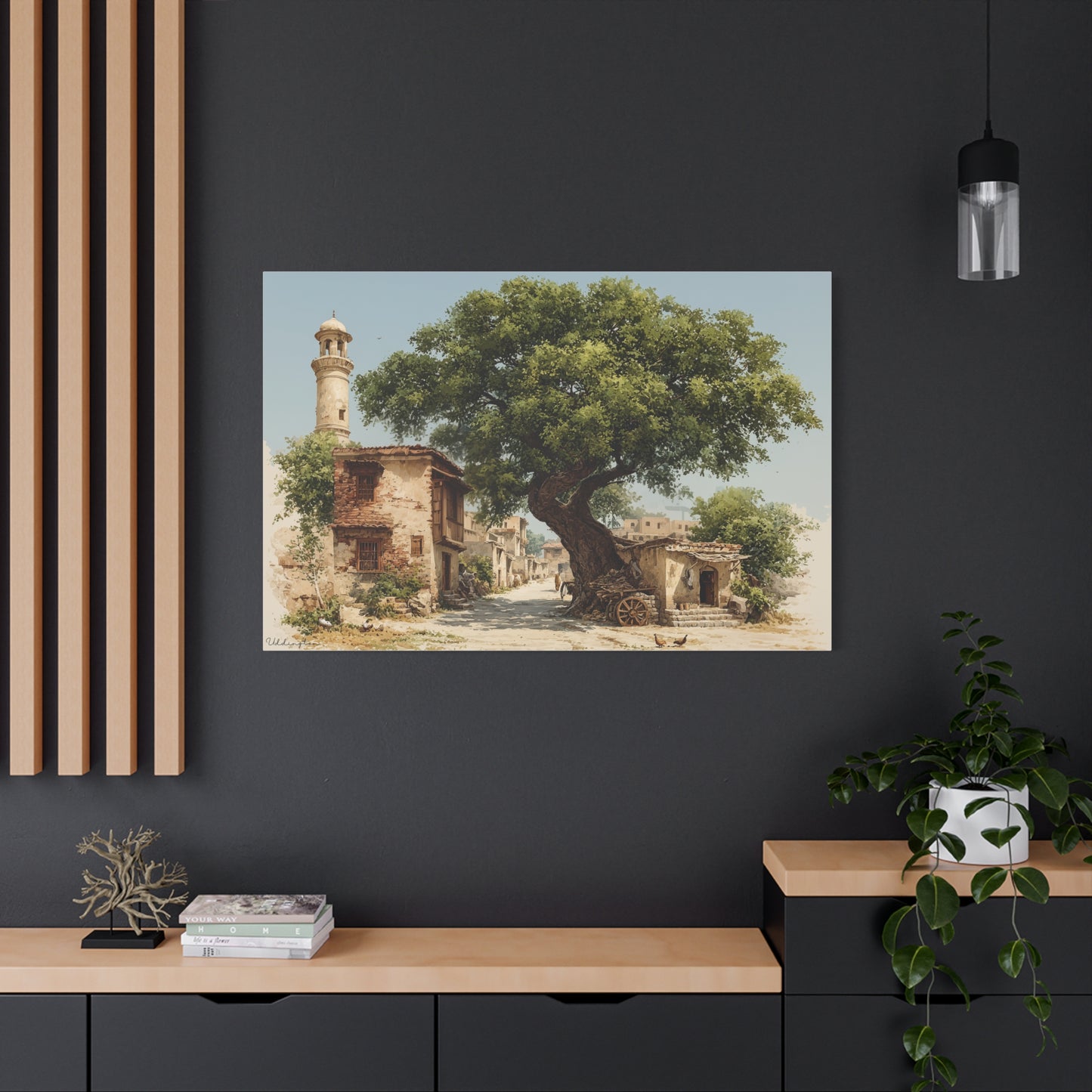 Plains of Punjab Canvas (1st design)