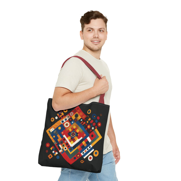 Ajrak Tote Bag