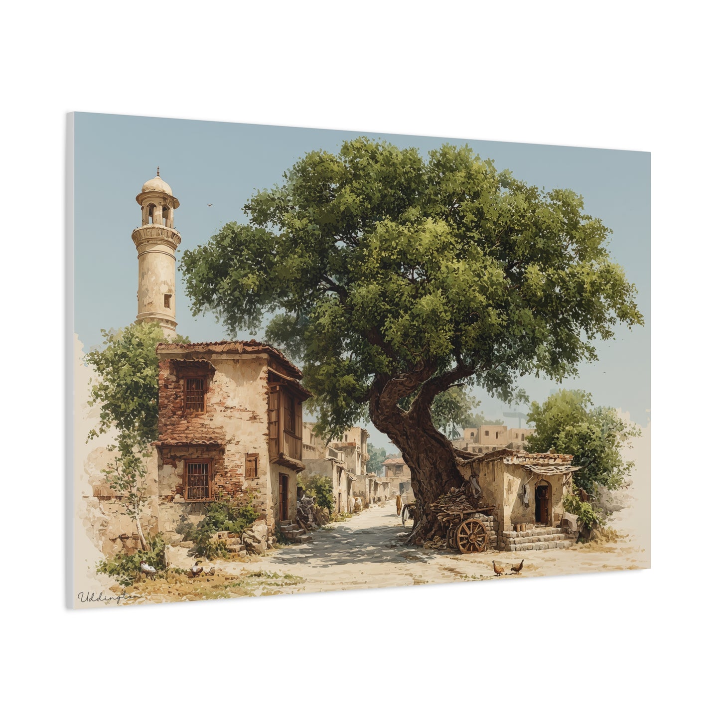 Plains of Punjab Canvas (1st design)