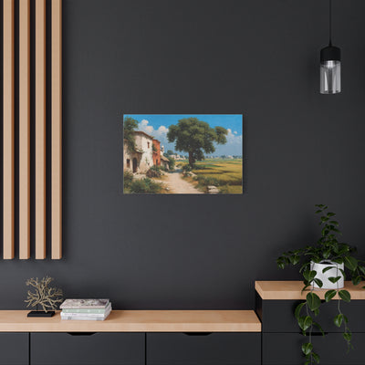 Plains of Punjab Canvas (4th design)