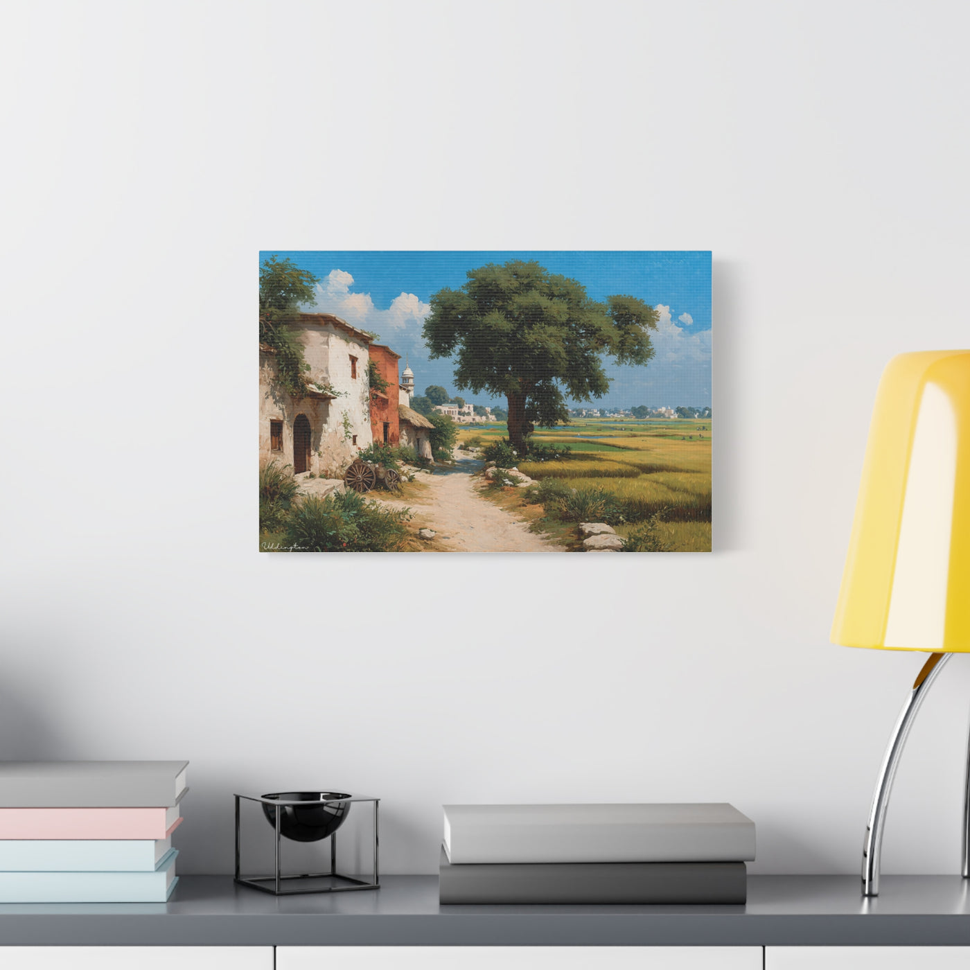 Plains of Punjab Canvas (4th design)