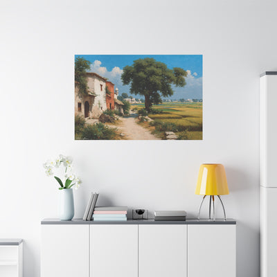 Plains of Punjab Canvas (4th design)