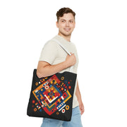 Ajrak Tote Bag